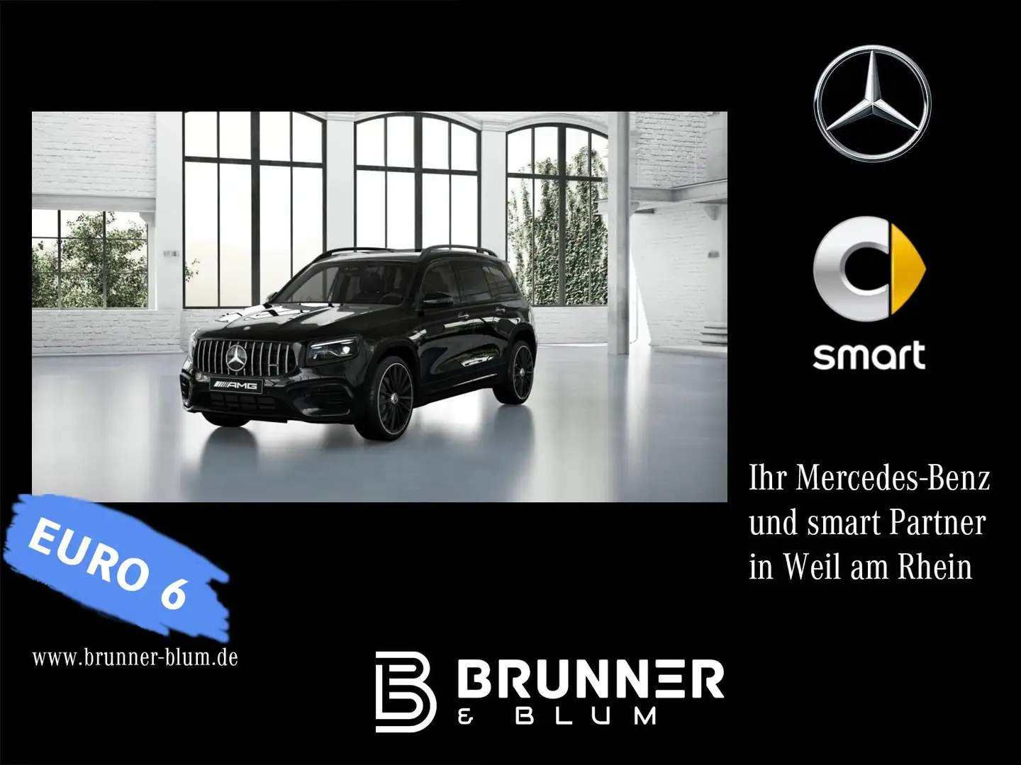 Mercedes-Benz GLB 35 AMG GLB 35 4M Pano,Night,Memory,Distronic,HUD,Sound, Noir - 1