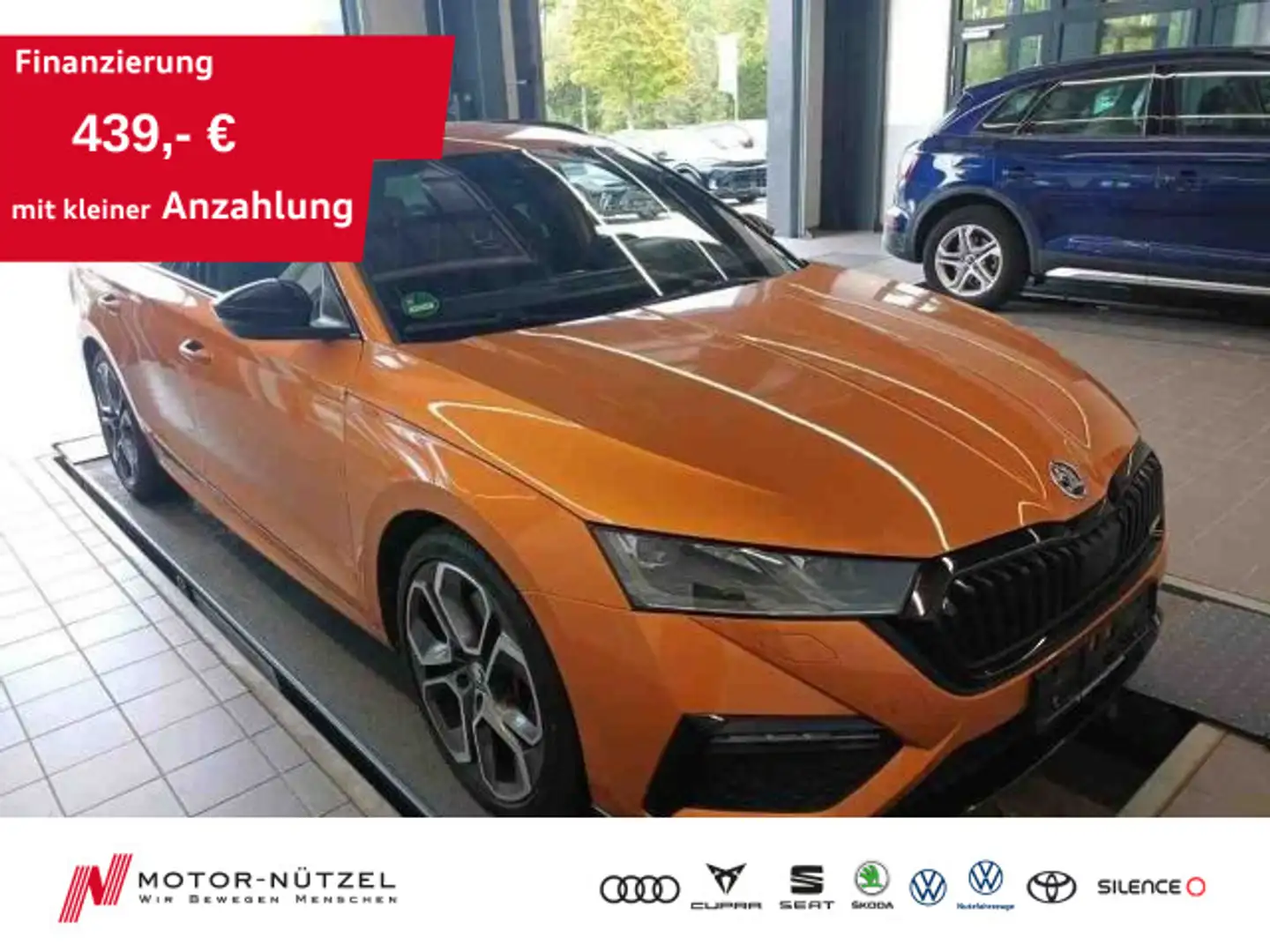 Skoda Octavia Combi RS EDITION 2.0 TSI DSG MATRIX+AHK Orange - 1