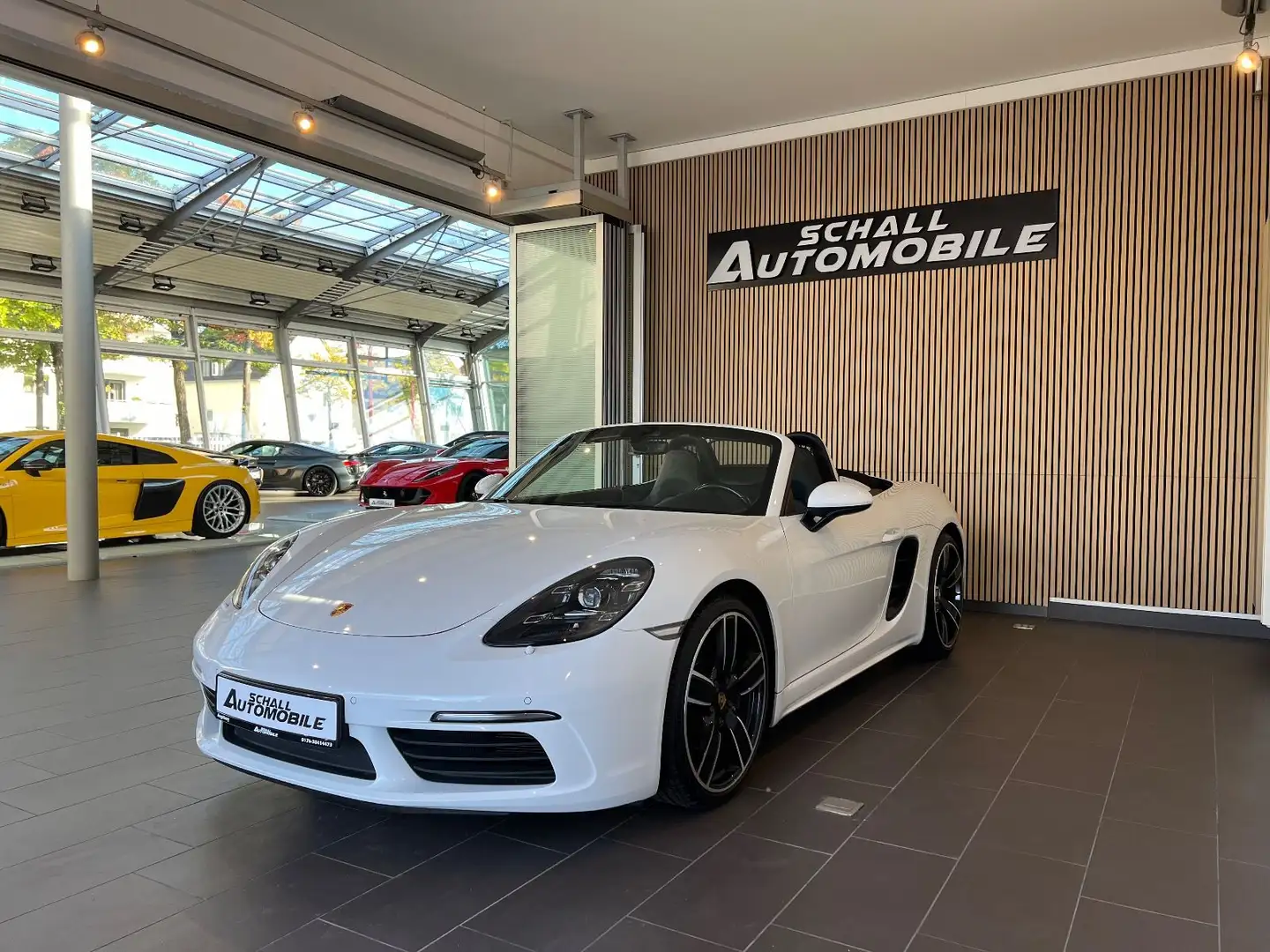 Porsche Boxster 718 Boxster/Sportsitze+/BOSE-Sound/CARPLAY/Sport Weiß - 1