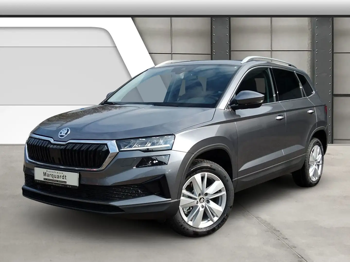 Skoda Karoq 1.5TSI 17" Kessy LED AHK Navi ACC eHeck Grau - 1
