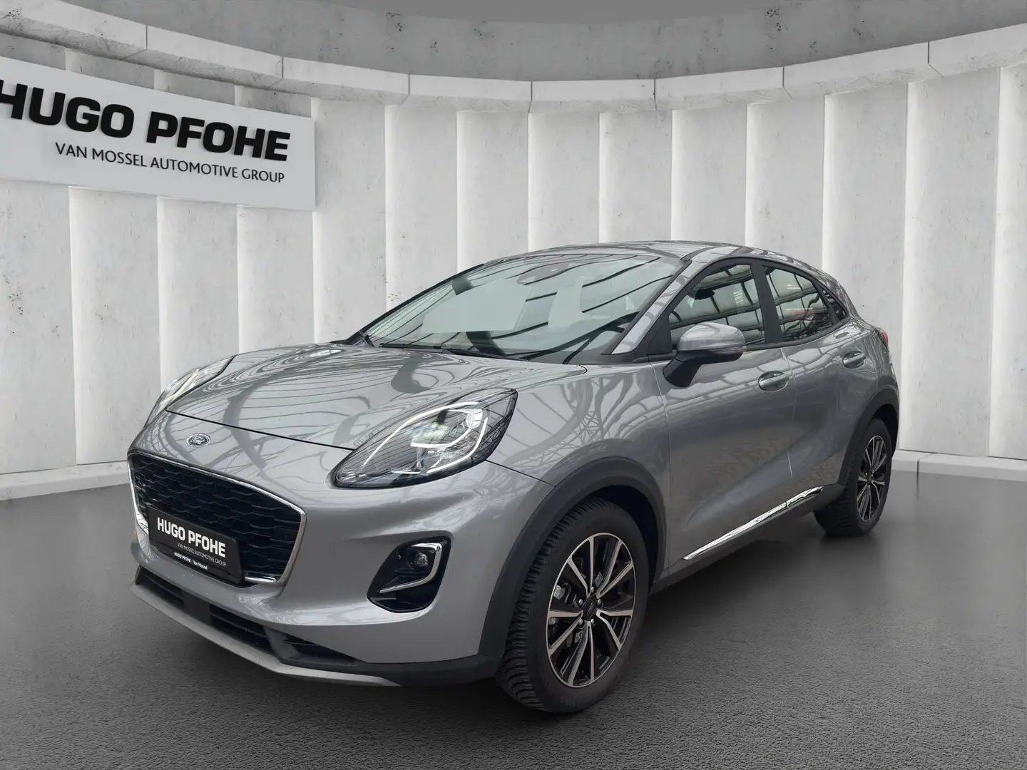 Ford Puma 1.0 EcoBoost Mild Hybrid Titanium S/S (EURO 6 Silber - 1