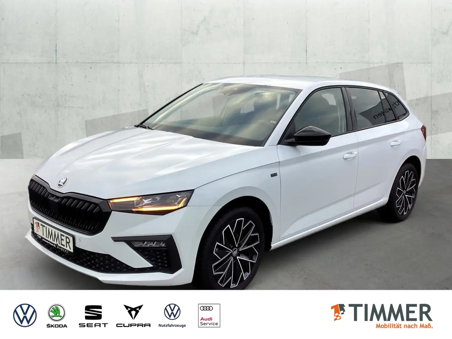 Skoda Scala 1.5 TSI TOUR BLACK *MATRIX *RKAM *CARPLAY *DAB *S Weiß - 1