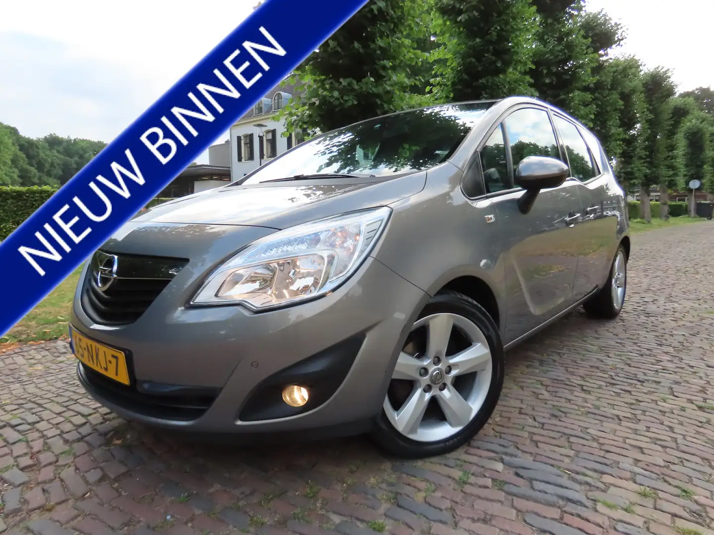 Opel Meriva 1.4 Turbo Edition Airco Cruise Pdc Trekhaak Isofix Bruin - 1