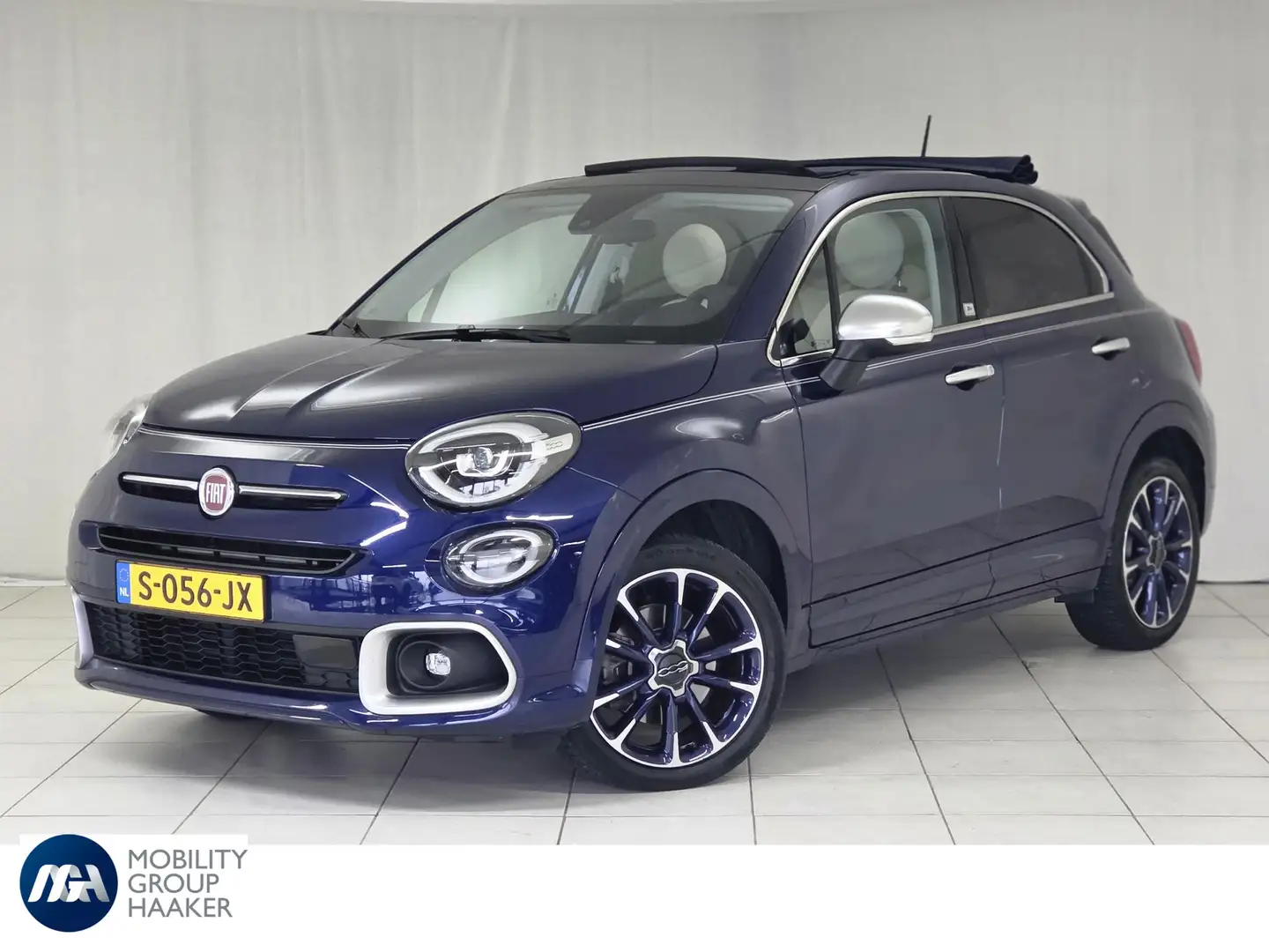 Fiat 500X 1.3 GSE Yacht Club | Cabriolet | Apple-Android | S Bleu - 1