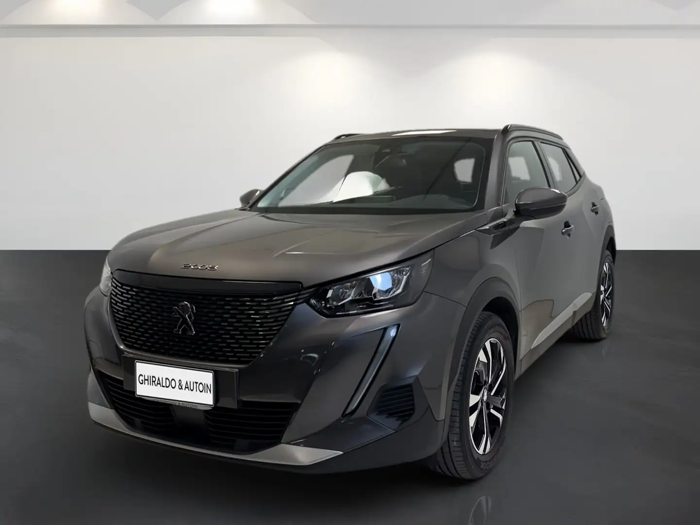 Peugeot 2008 II 2020 1.5 bluehdi Allure Navi Pack s&s 100cv Grigio - 2