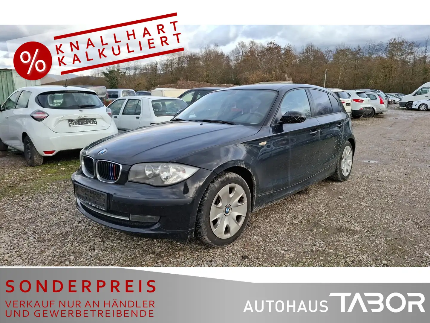 BMW 116 116i Klima el.FH 8fach Schwarz - 1