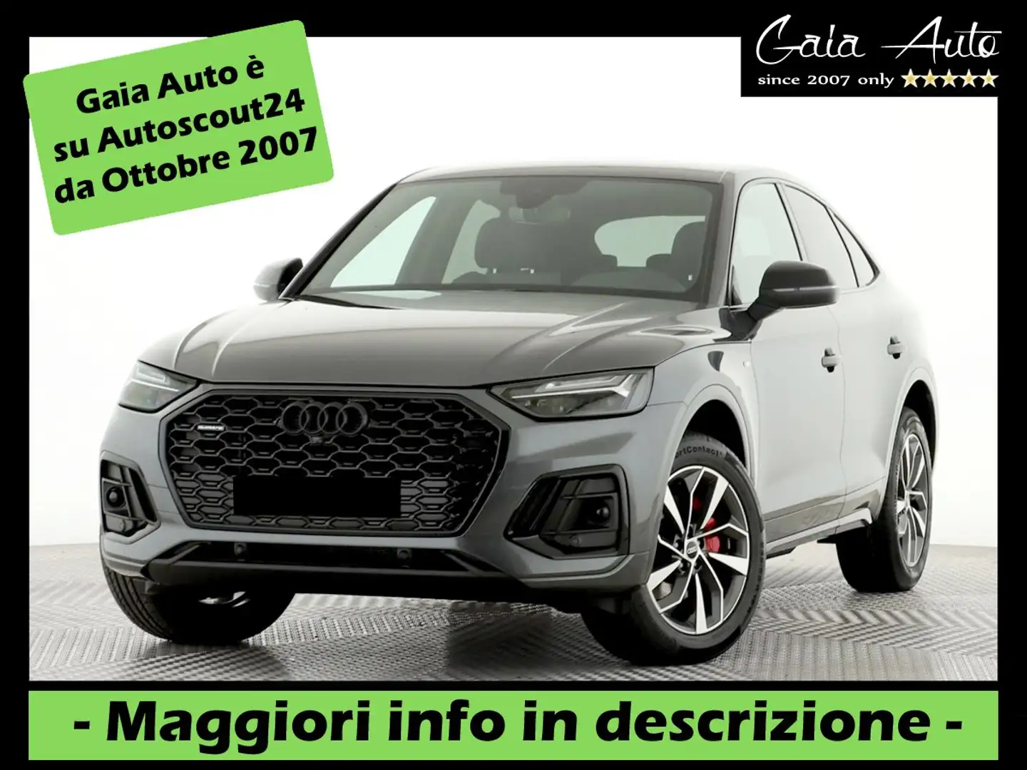 Audi Q5 SPB Sportback 40TDI mild hybrid S line sline Grigio - 1