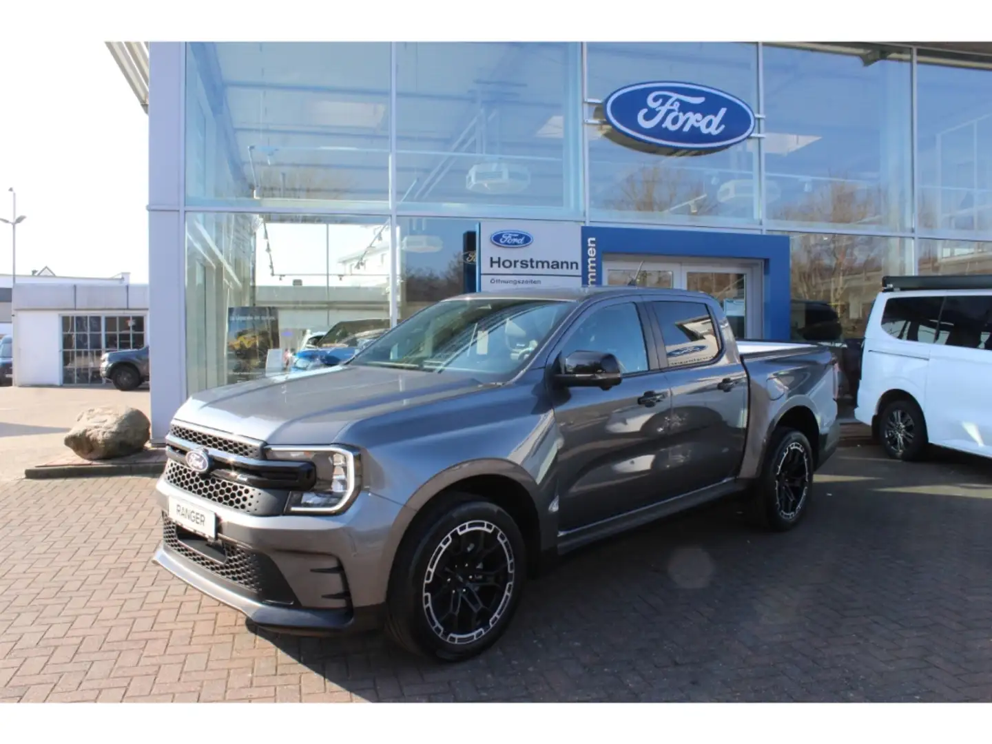 Ford Ranger MS-RT, 21''LM, ACC, STHZG, ELK. ROLLO, AHK, LED, N Grau - 2