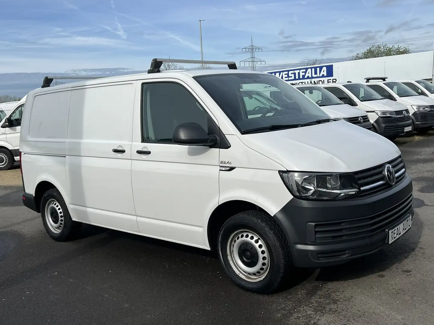 Volkswagen T6 Transporter Kasten 2.0 TDI Klima*Werkstatt Weiß - 2