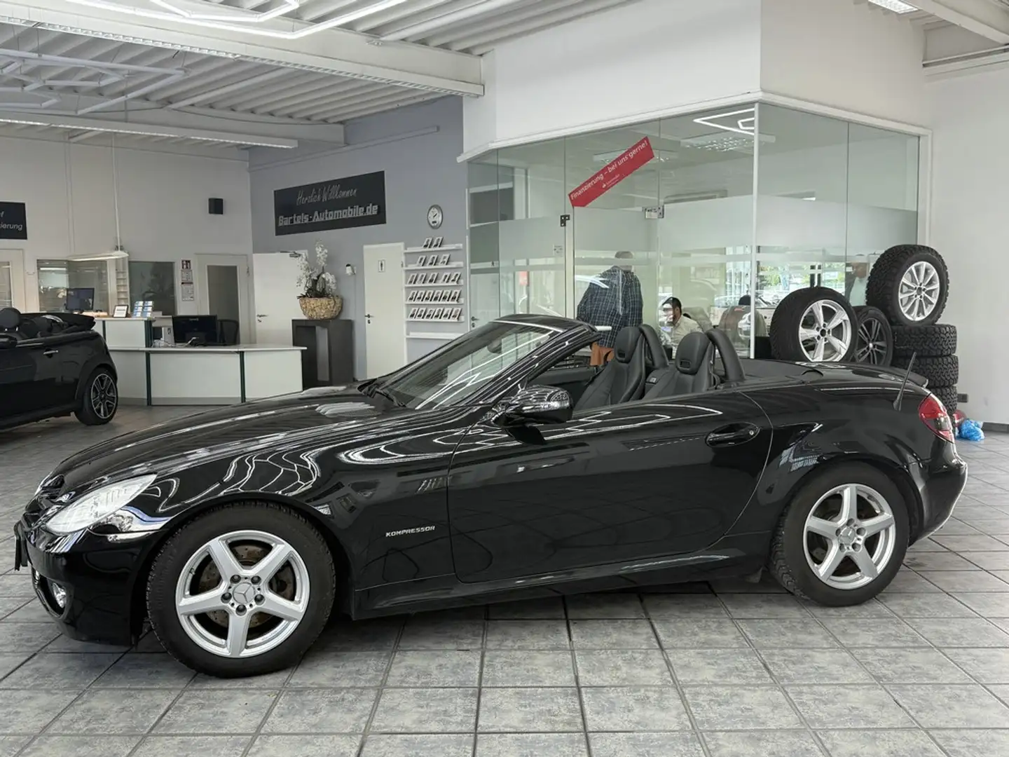 Mercedes-Benz SLK 200 Kompressor, Leder, Airscarf, Sitzheizung Schwarz - 2