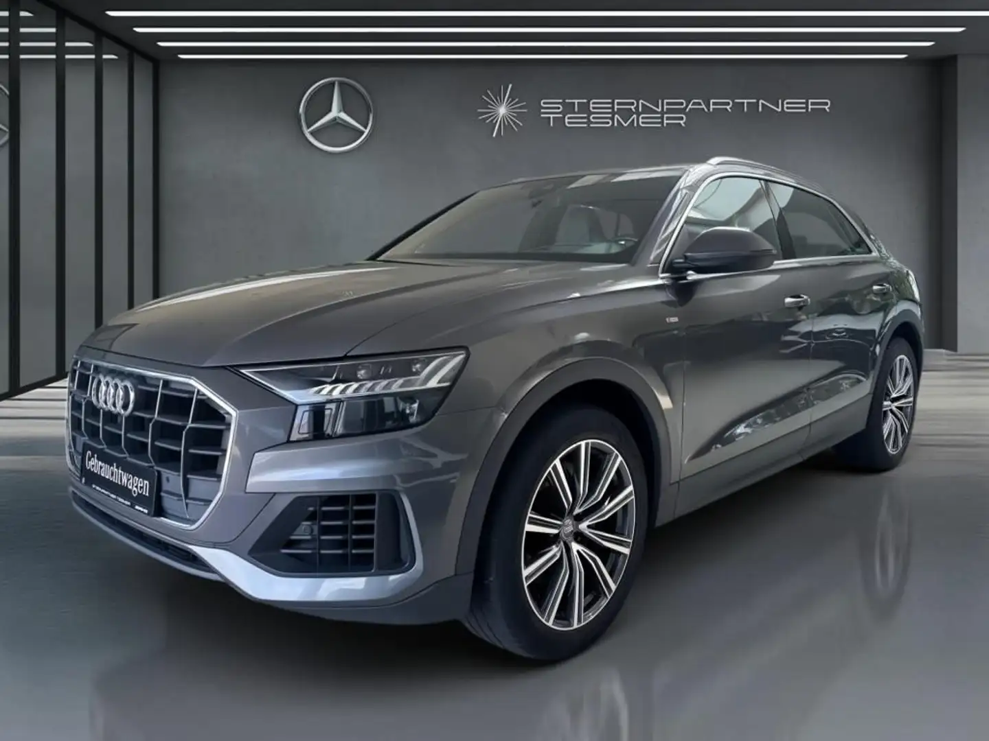 Audi Q8 50 TDI S-Line, Pano-D, Kamera, AHK, Head-UP Grau - 2