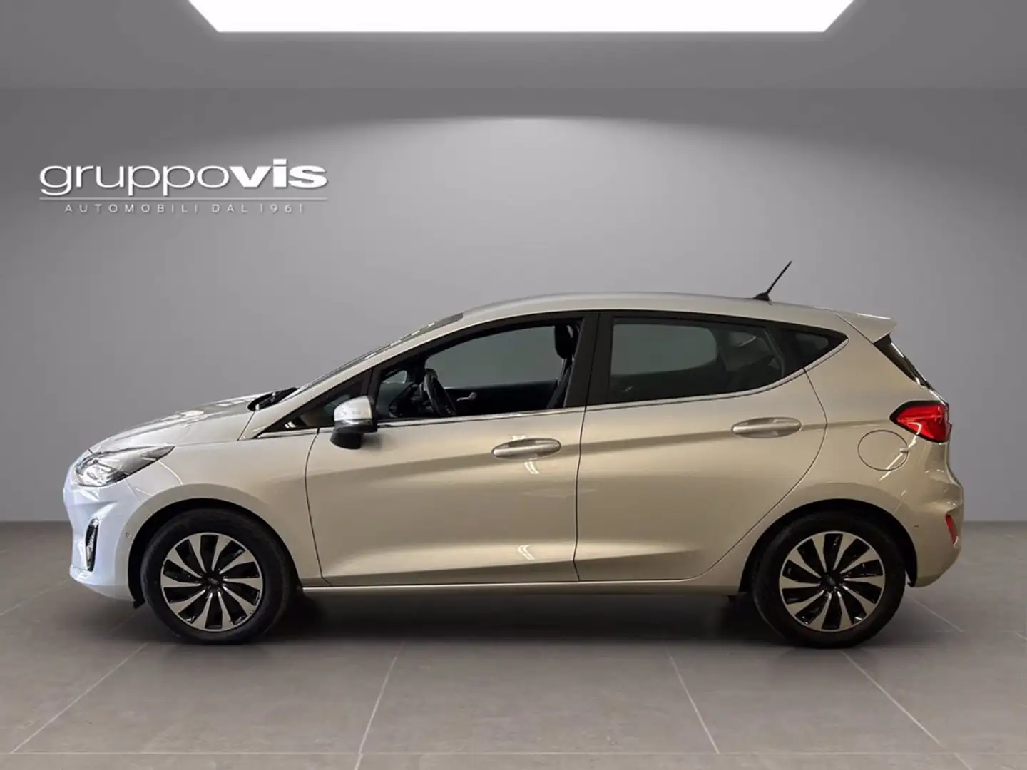Ford Fiesta m-hybrid Titanium Automatica Grigio - 2