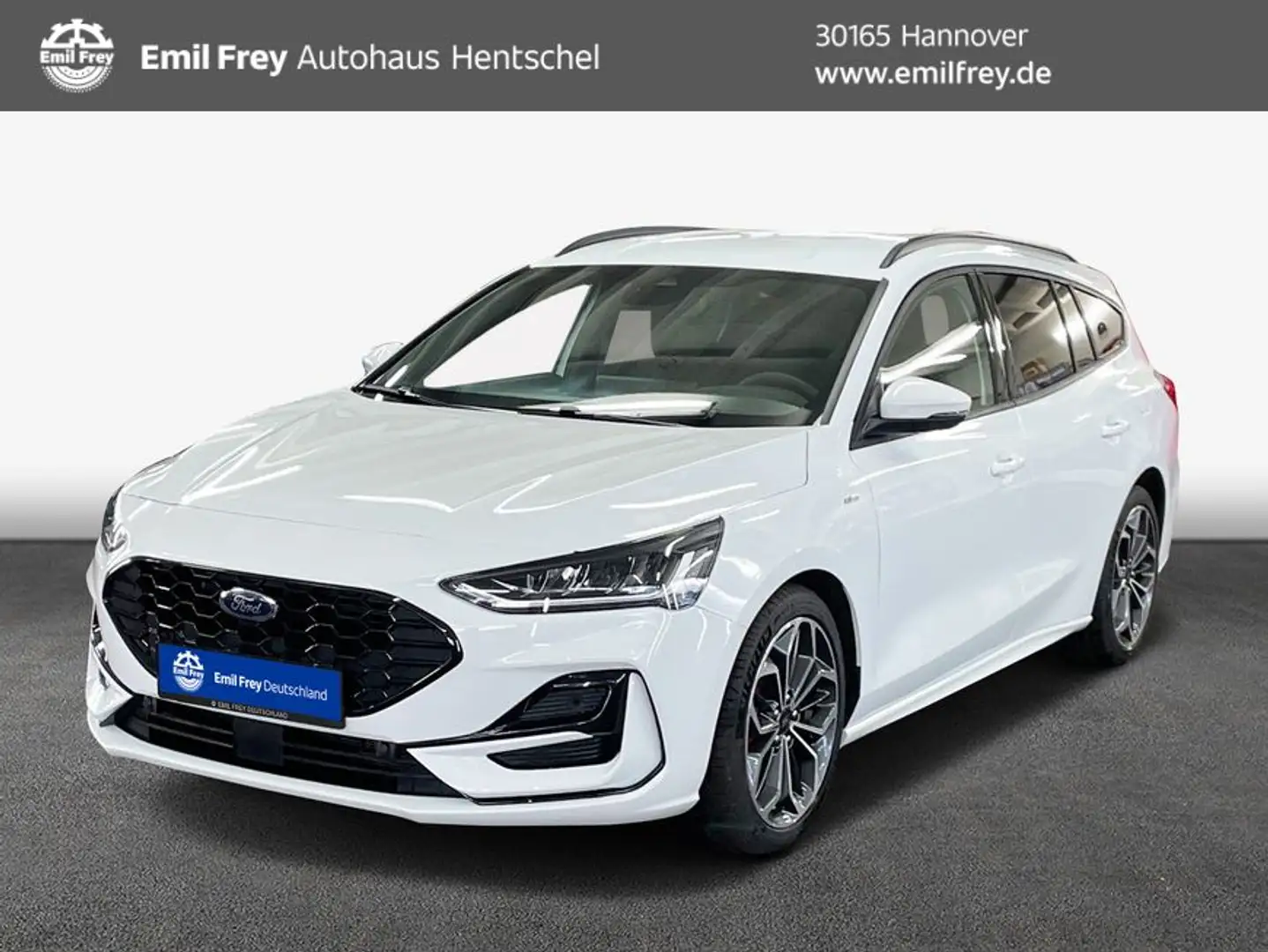 Ford Focus Turnier 1.5 EcoBlue Start-Stopp-System Aut. Weiß - 1