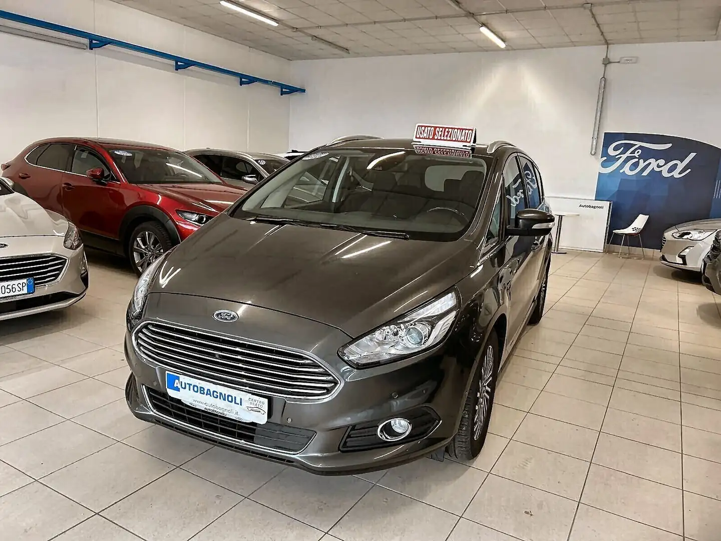 Ford S-Max TITANIUM BUSINESS 2.0 EcoBlue Aut. Grigio - 1