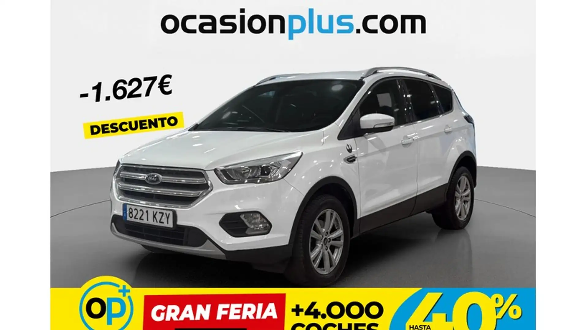 Ford Kuga 1.5 EcoB. Auto S&S Trend+ 4x2 150 Blanco - 1