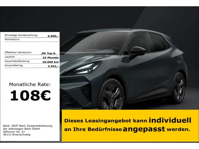 CUPRA Edition Dynamic PDC CarPlay BT LED