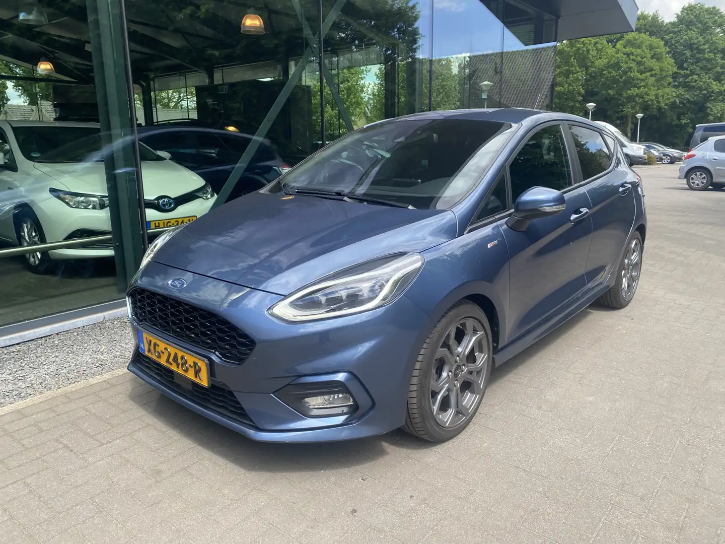 Ford Fiesta 1.0 EcoBoost ST-Line Full Option Bleu - 2
