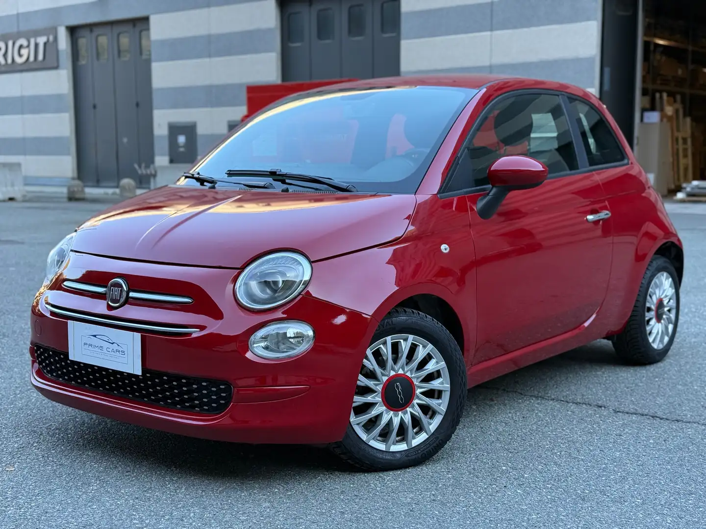 Fiat 500 500 1.0 HYBRID LOUNGE 70CV PERFETTA 35.000KM Rosso - 1