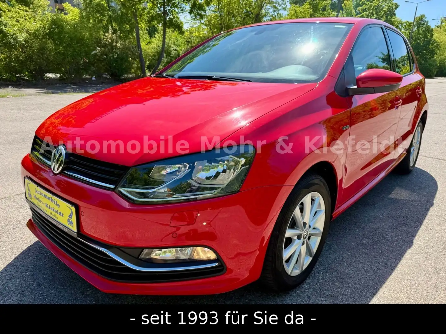 Volkswagen Polo V Lounge*PDC*Sitzh.*Alufelgen Rouge - 1