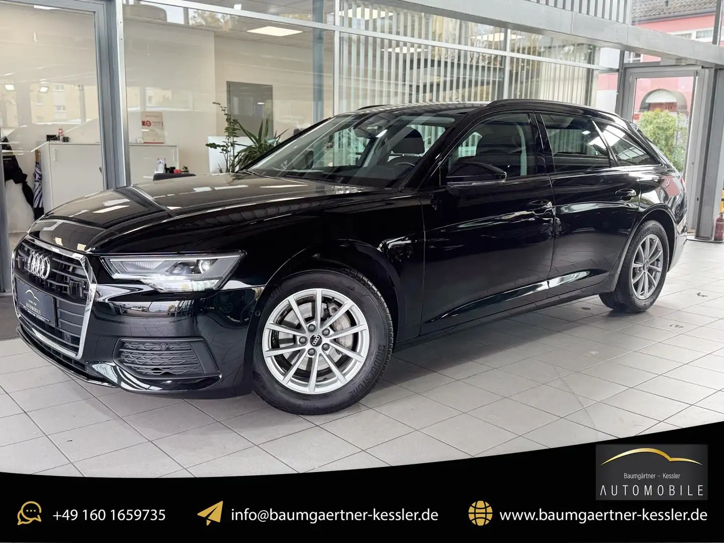 Audi A6 40 TDI S-Tronic LED ACC AHK KAMERA VIRTUAL Schwarz - 1
