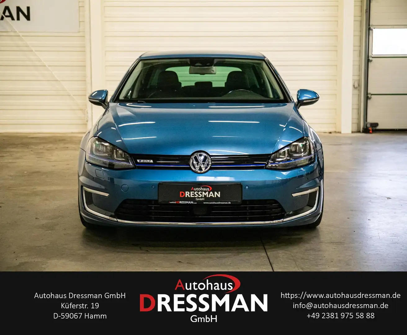 Volkswagen Golf e-Golf KAMERA DYNAUDIO ACC LED SITZHZ. KEYLESS Blauw - 2
