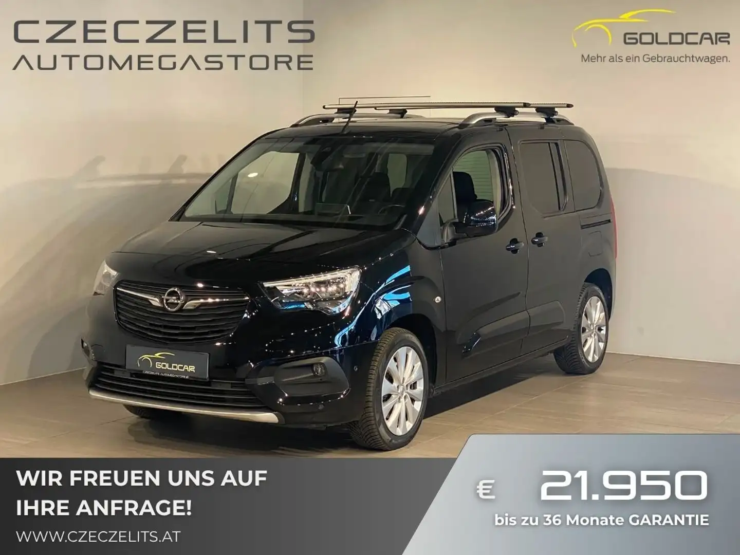 Opel Combo Life 1,2 Turbo L L1H1 Innovation S/S Aut. Schwarz - 1