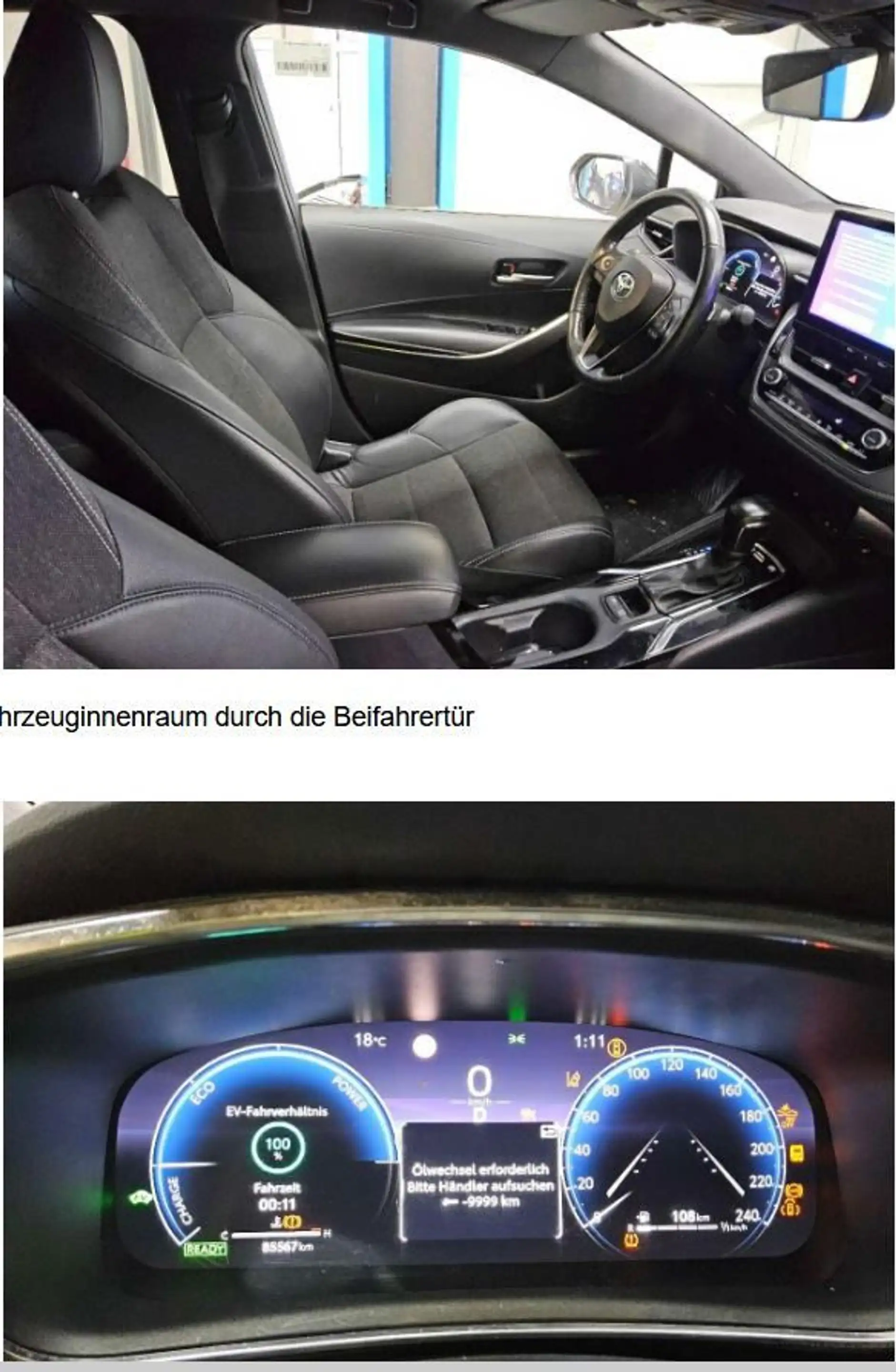 Toyota Corolla Touring Sports Hybrid Team D. Taxi folie — photo 2