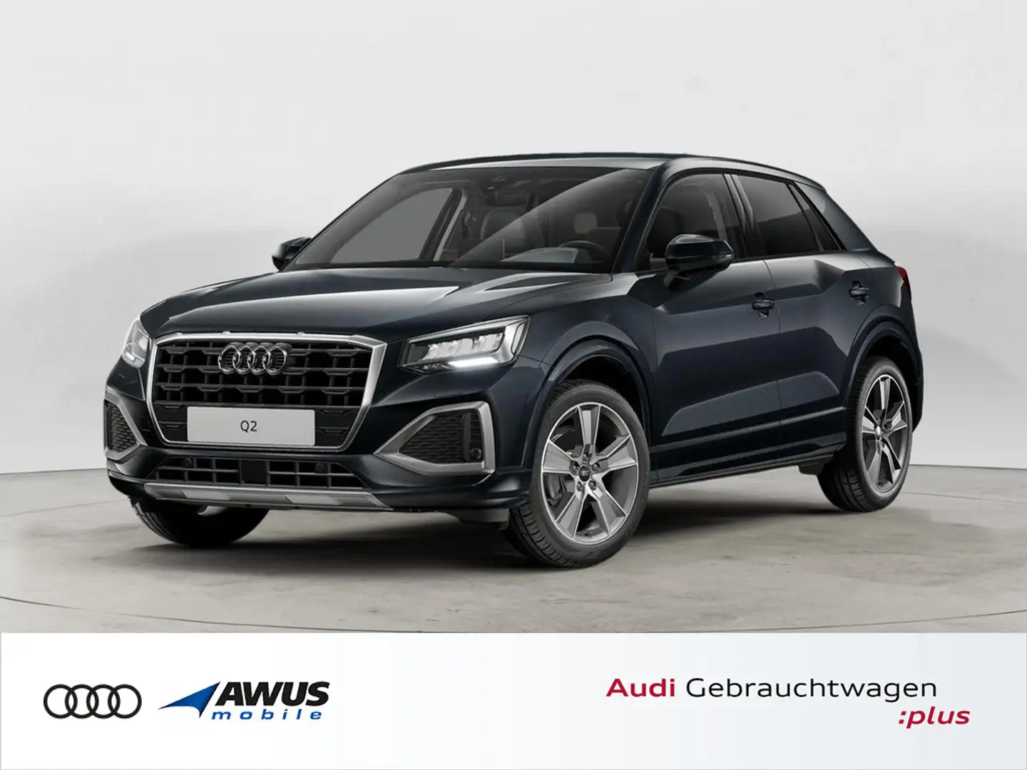 Audi Q2 35 TFSI advanced, AHK, Klima, LED-Scheinwerfer Grau - 1
