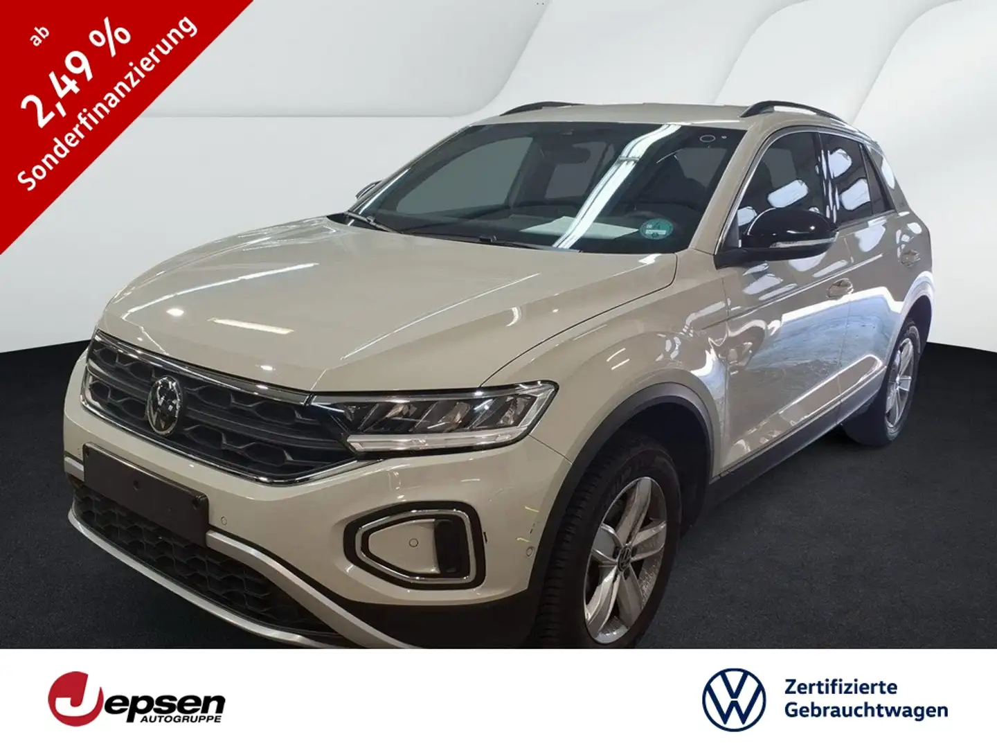 Volkswagen T-Roc Goal 2.0 TDI ACC+Navi+LM+RearView+dynLi Grau - 1