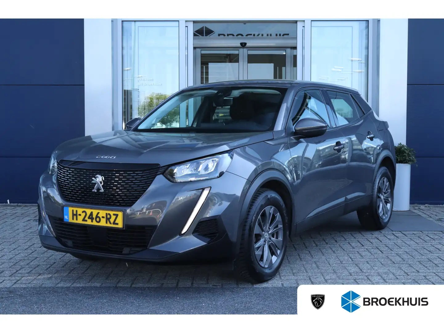Peugeot 2008 1.2 Turbo Active | Cruise Control | Navigatie | Ai Grijs - 1