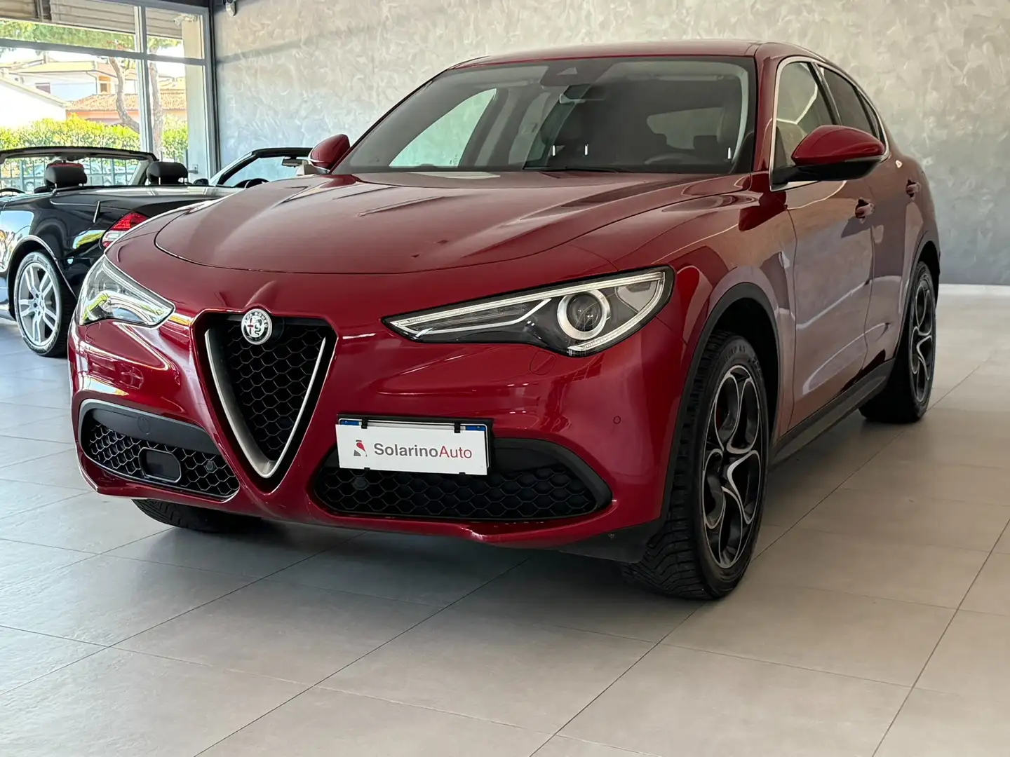 Alfa Romeo Stelvio Stelvio 2.2 t Lusso Q4 210cv auto-No vincoli Rosso - 2