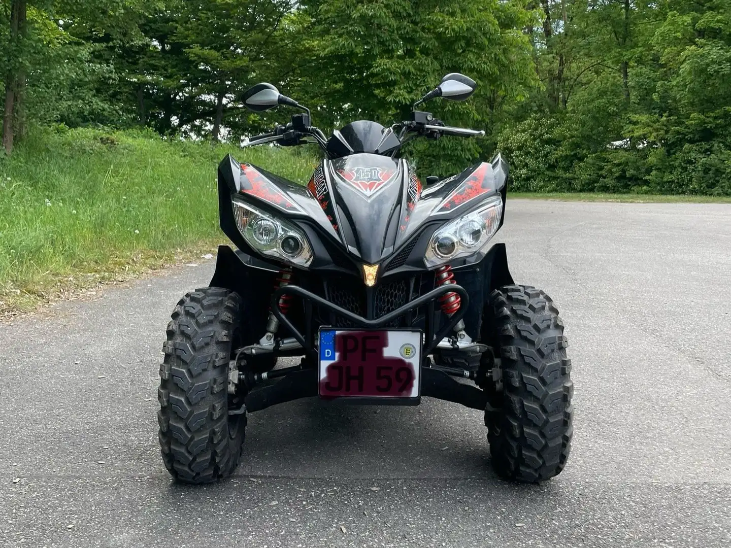 AC Arctic Cat XC 450 4x4 neuer TÜV Schwarz - 2