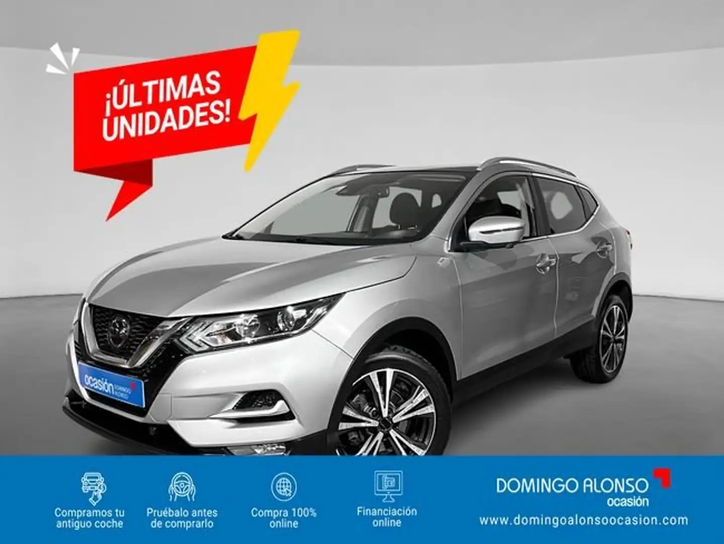 Nissan Qashqai DIG-T 116kW Xtronic N-Connecta HIB SUAVE Plateado - 1