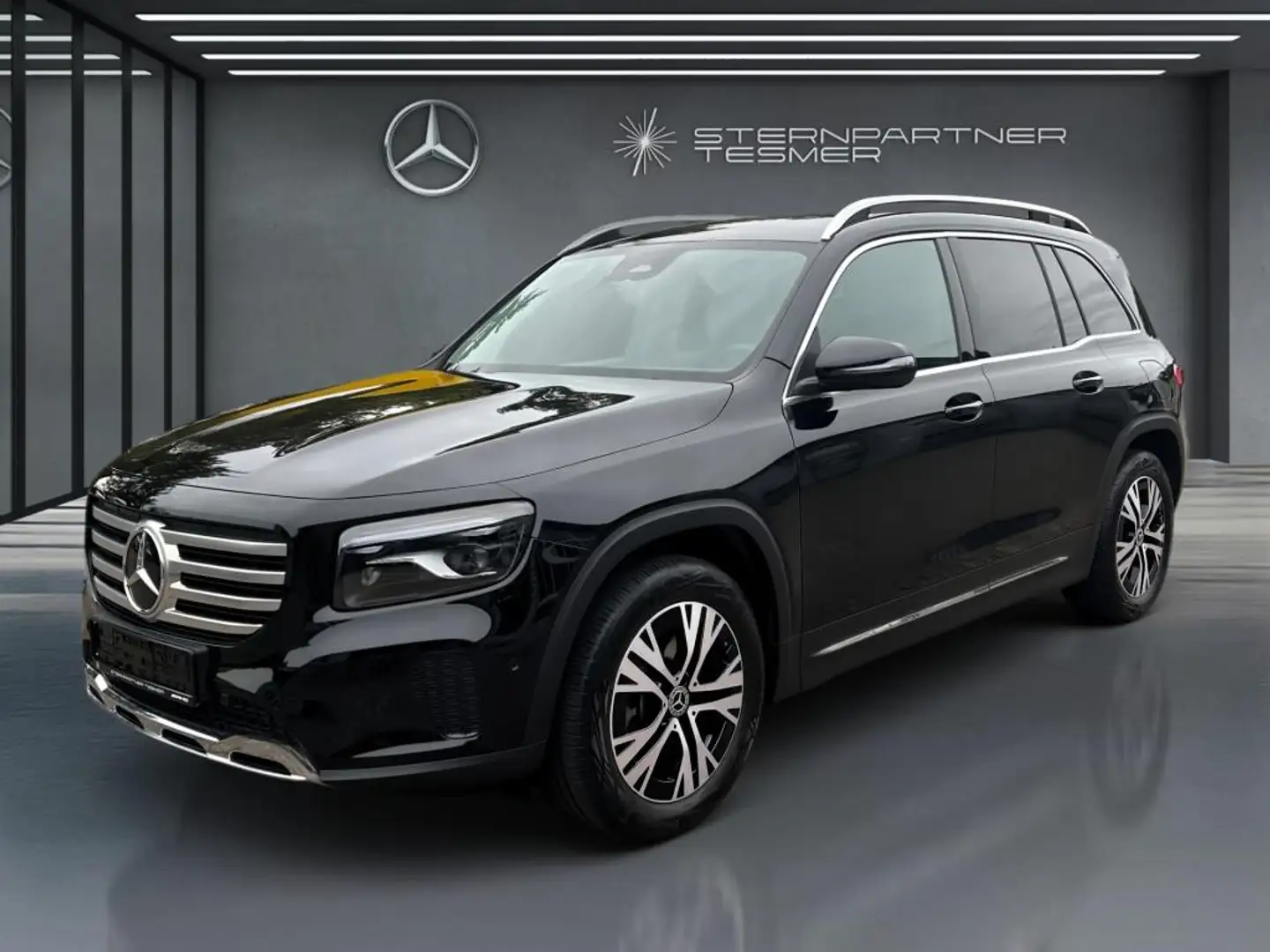 Mercedes-Benz GLB 200 d Progressive+AHK+MBeam+Winter-P+el.Heck Schwarz - 1