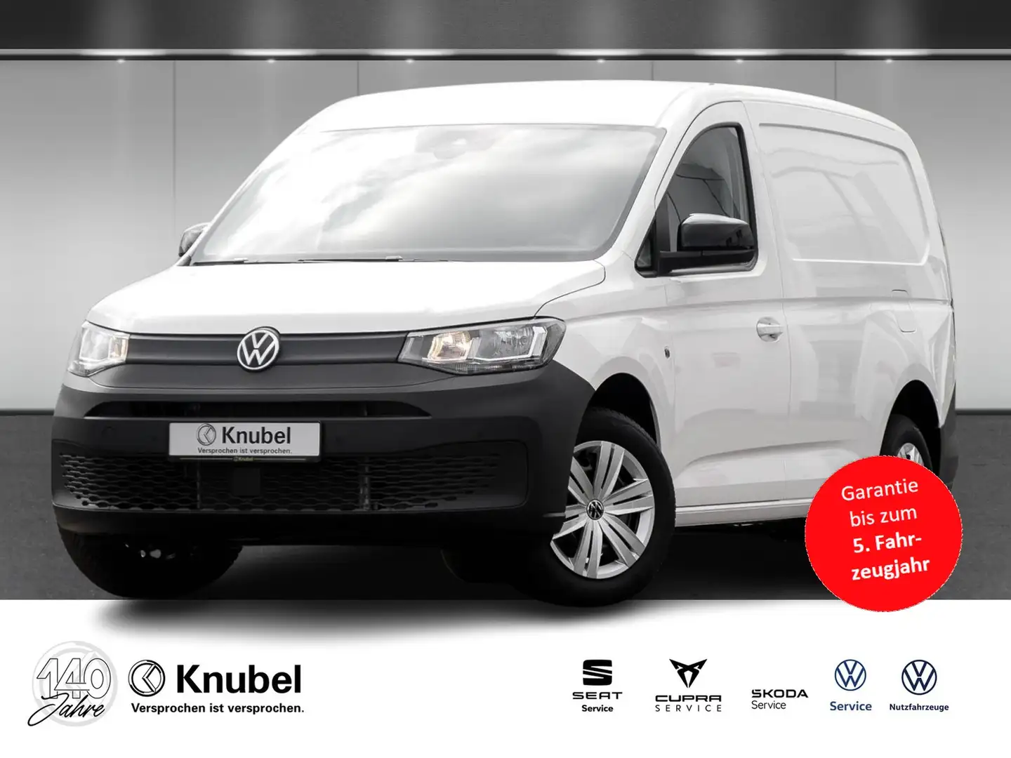 Volkswagen Caddy Maxi Cargo 2.0 TDI Klima Sitzh. Ganzj.reifen Pa... Blanc - 1