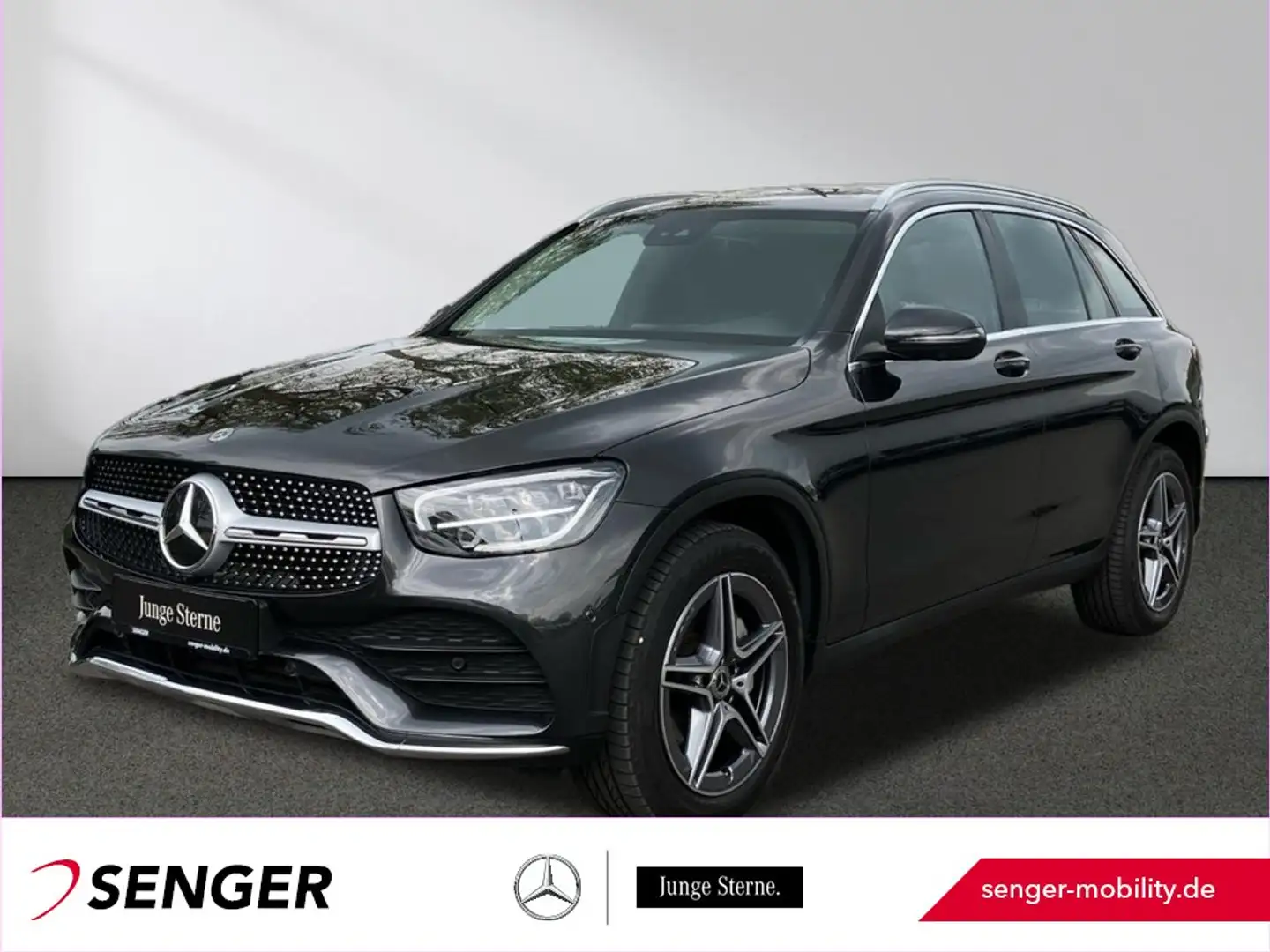 Mercedes-Benz GLC 300 4M AMG 360°-Kamera Ambiente MBUX LED AHK Gris - 1