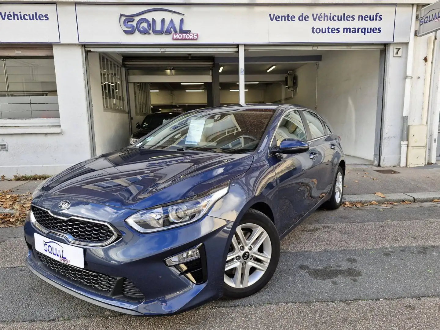 Kia Ceed / cee'd III 1.0 T-GDI 120ch Active Bleu - 1