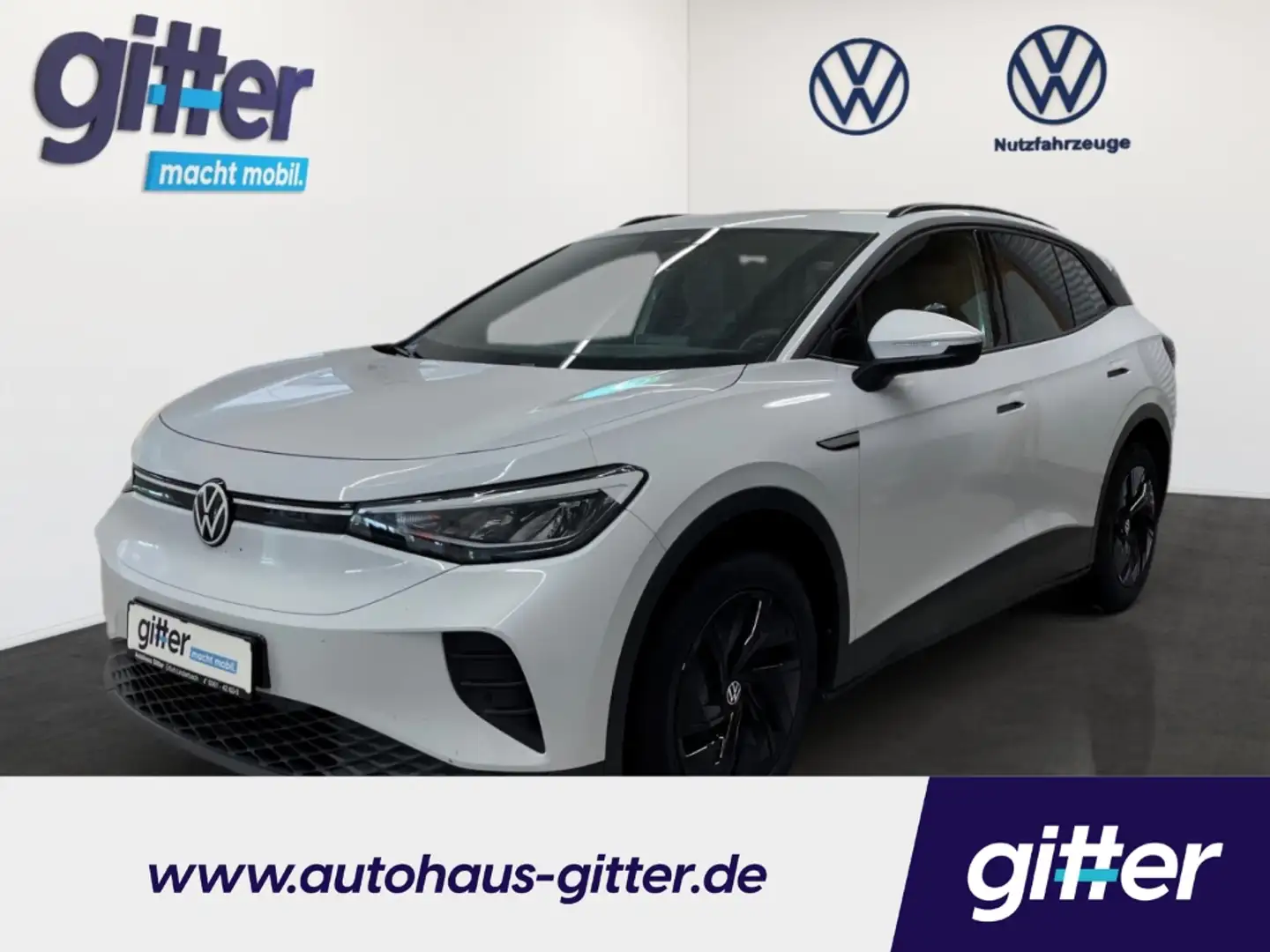 Volkswagen ID.4 Pure Performance 125 kW AHK KLIMA ALLWETTER Weiß - 1