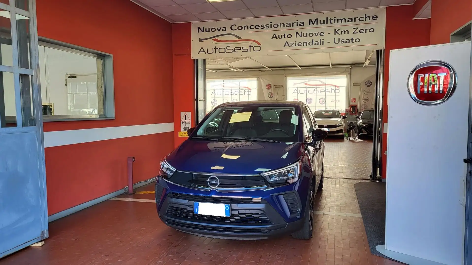 Opel Crossland 1.2 Turbo 12V 110 CV Start&Stop Edition Bleu - 1