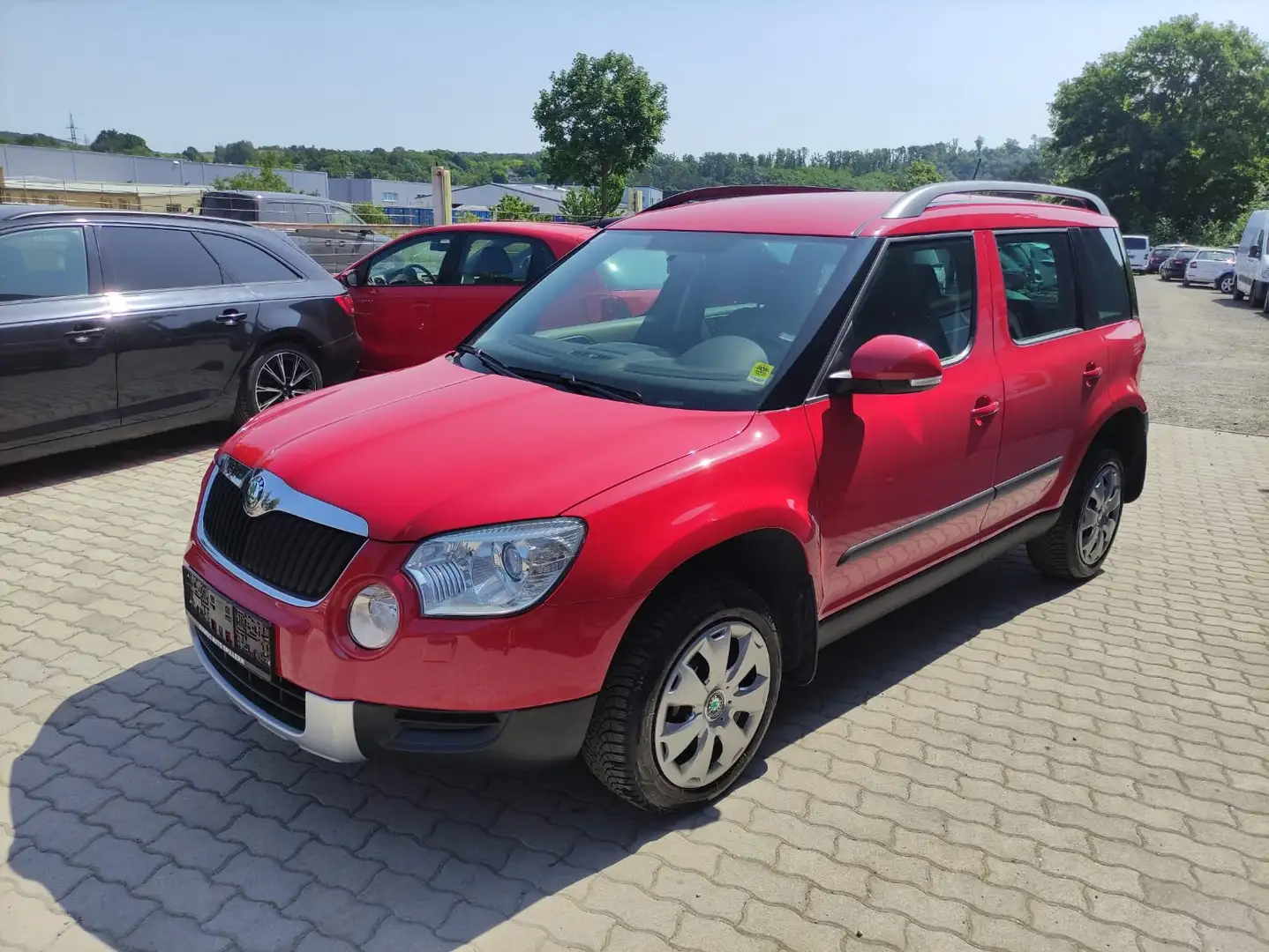 Skoda Yeti 4x4 Experience A 2,0 TDI CR DPF Червоний - 2