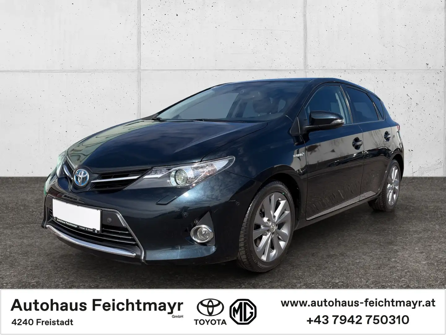 Toyota Auris HSD 1,8 VVT-i Hybrid Lounge Aut. 5t. Grau - 1