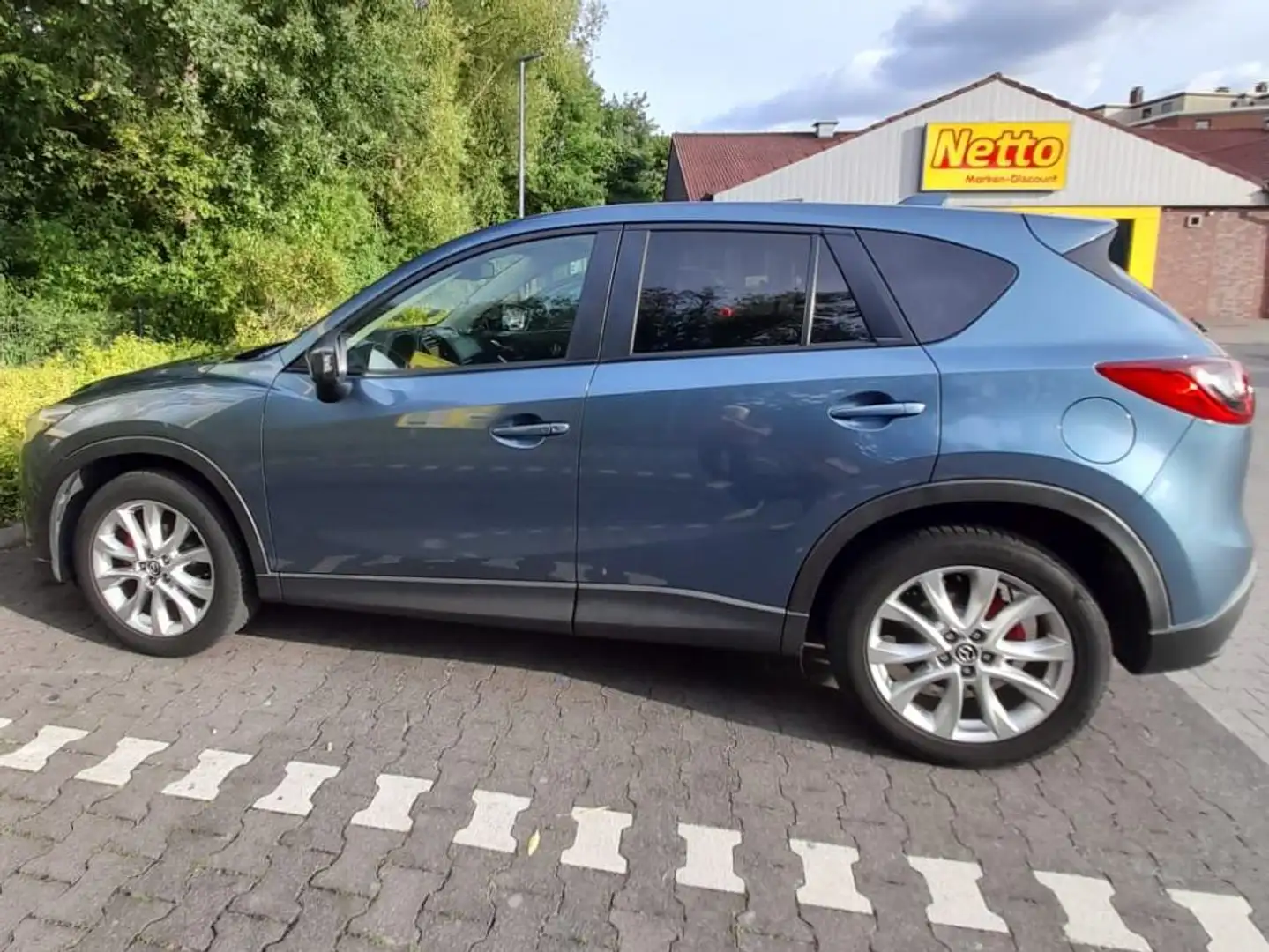Mazda CX-5 CX-5 2.2 SKYACTIV-D AWD Aut. Sports-Line Blau - 1