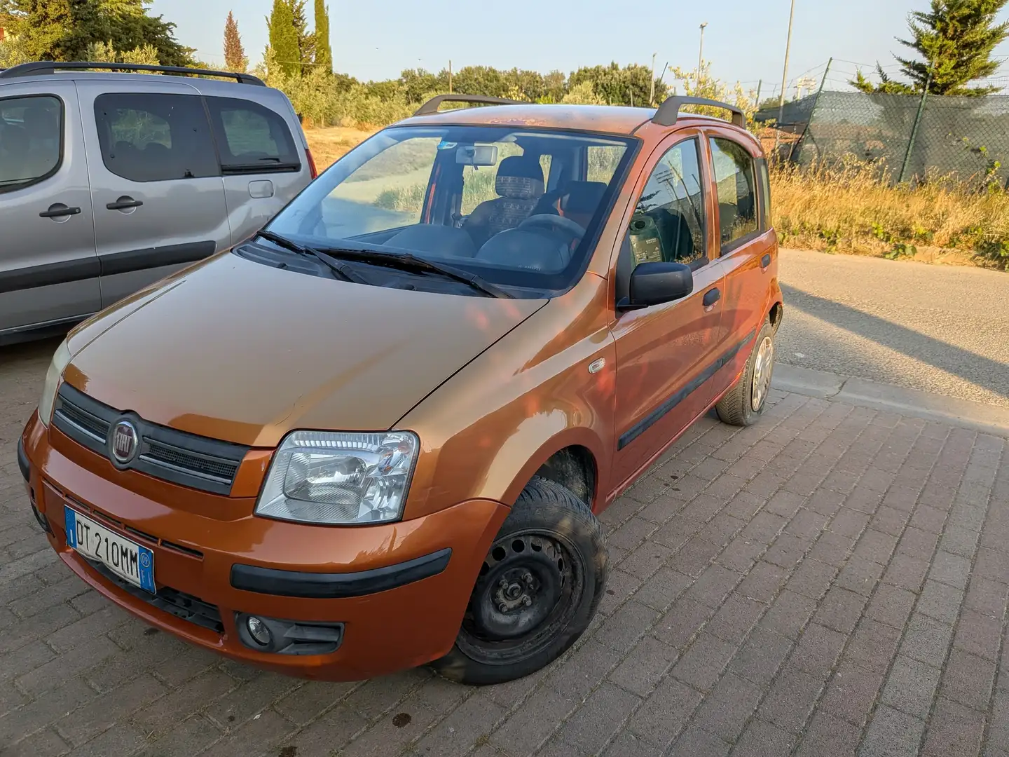 Fiat Panda Panda II 2003 1.2 natural power Dynamic Arancione - 2