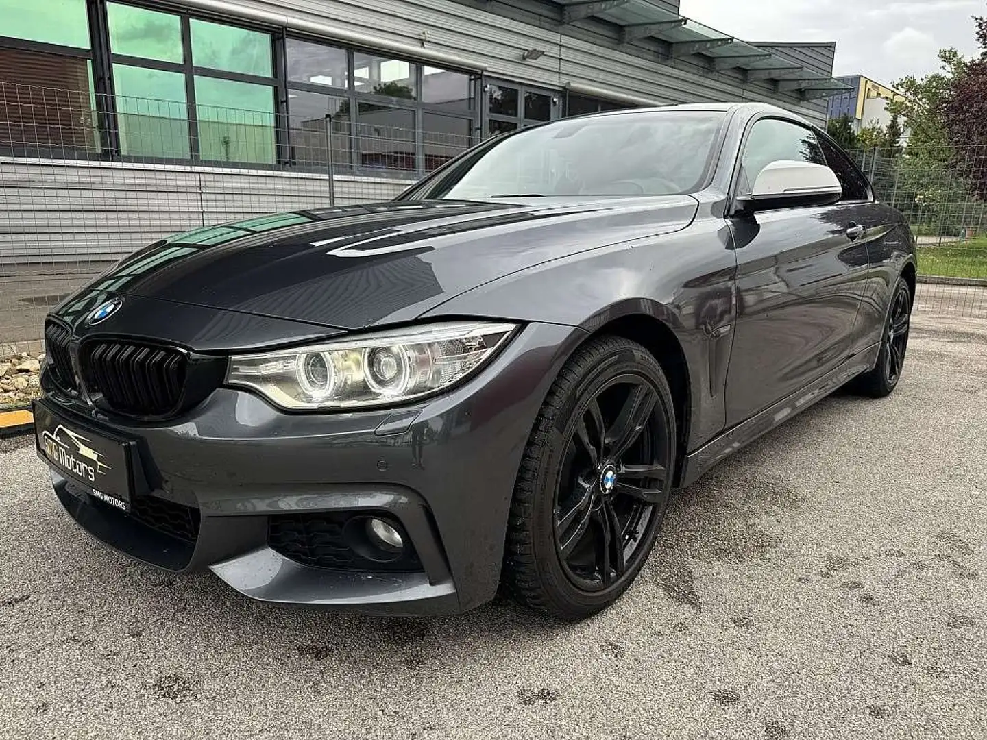 BMW 420 d Coupe M Sport Aut. Gris - 2