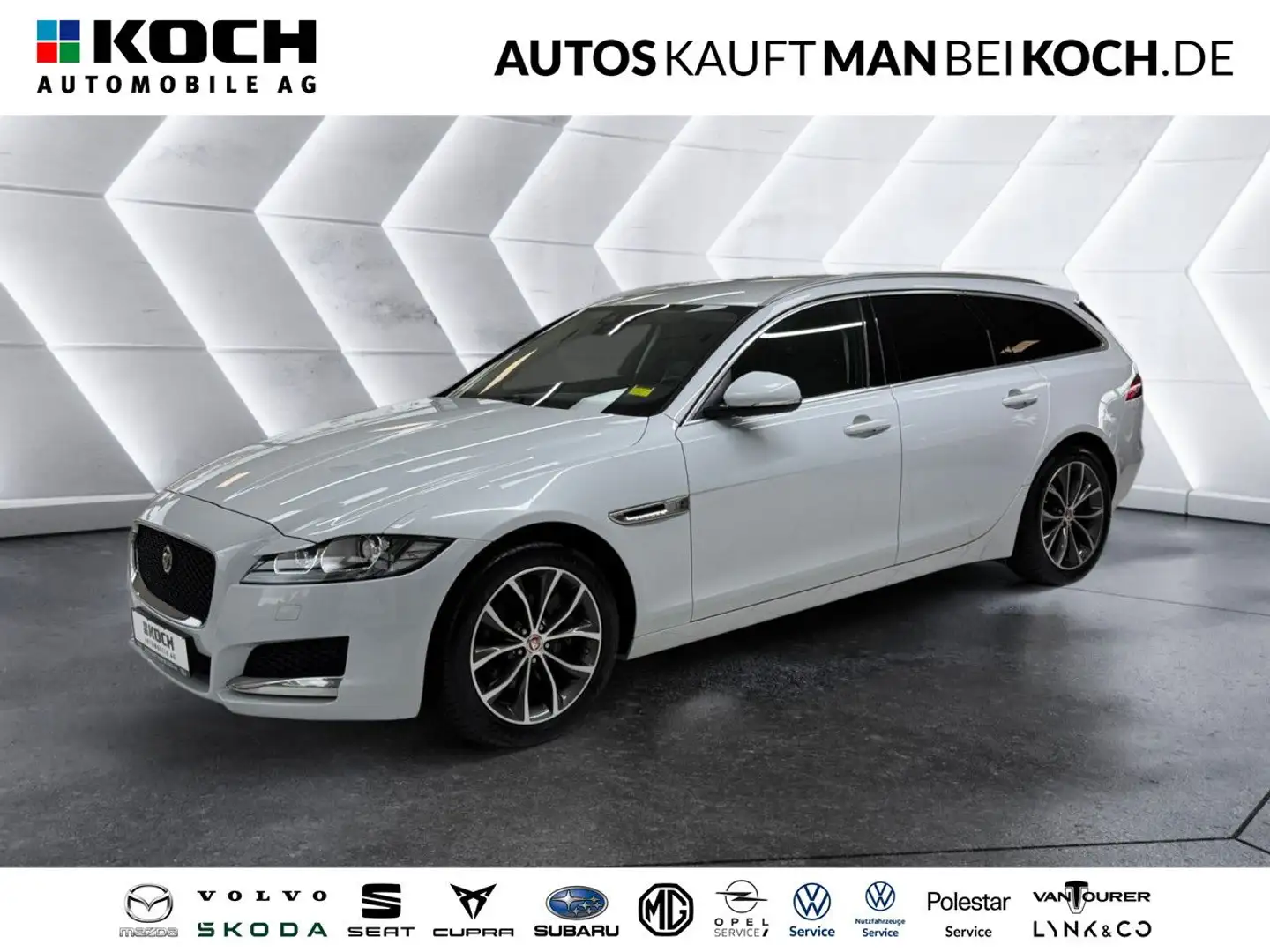 Jaguar XF 25d AWD Prestige LEDER XENON NAVI KAMERA Klima Weiß - 1