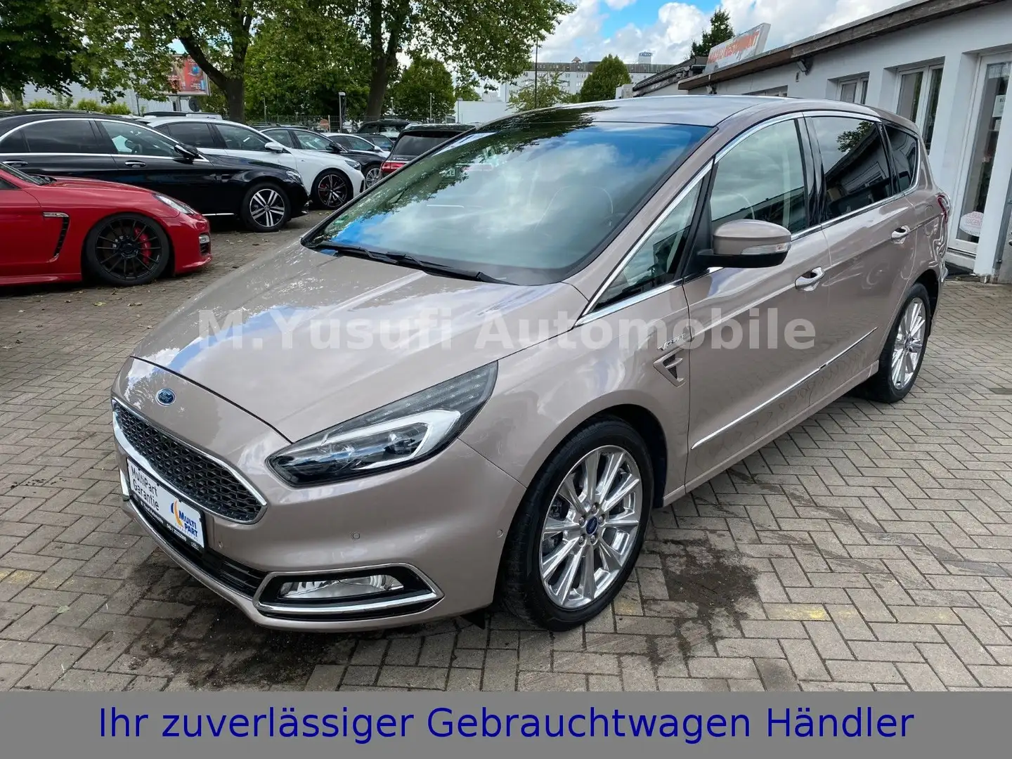 Ford S-Max S-MAX 2.0 ECOBOOST VIGNALE 7-SITZE|PANORAMA|19" Beige - 1