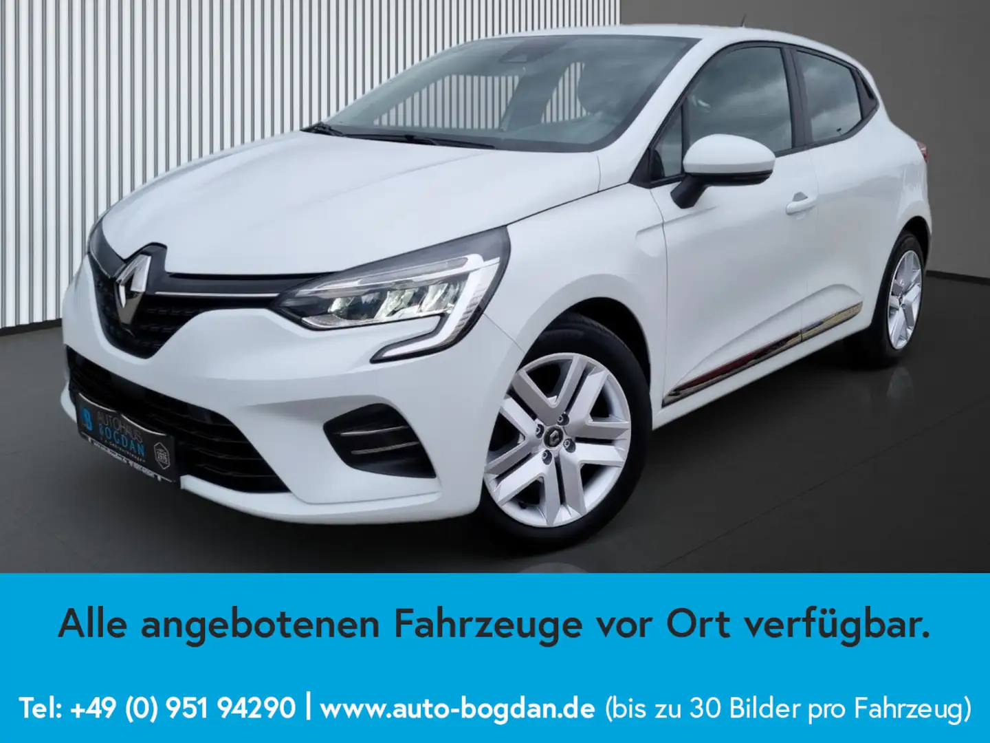 Renault Clio Experience LED*Tempomat*Klima*1. Hand Weiß - 2