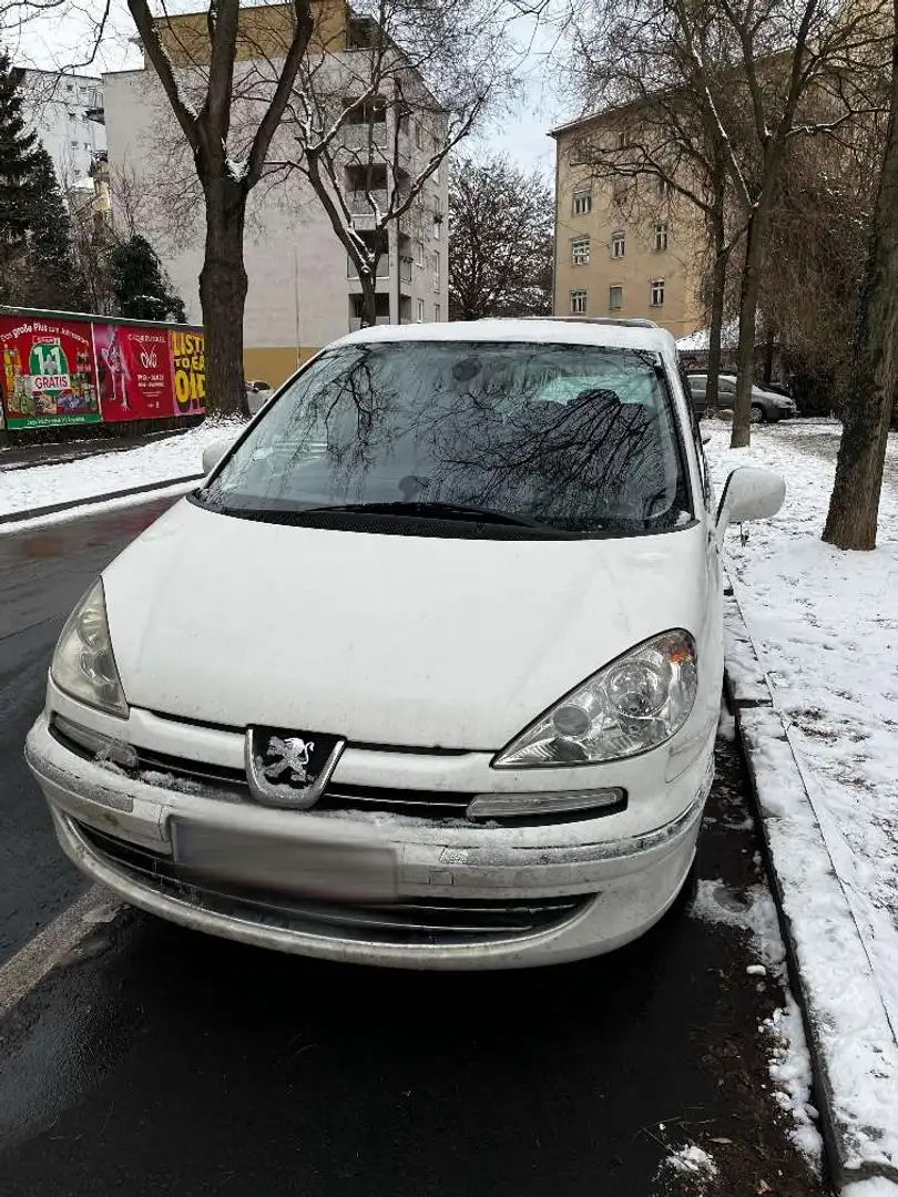 Peugeot 807 807 2,0 HDi 136PS NAVIGATION KLIMATRONIC TEMPOMAT PDC 6-SITZE Weiß - 1