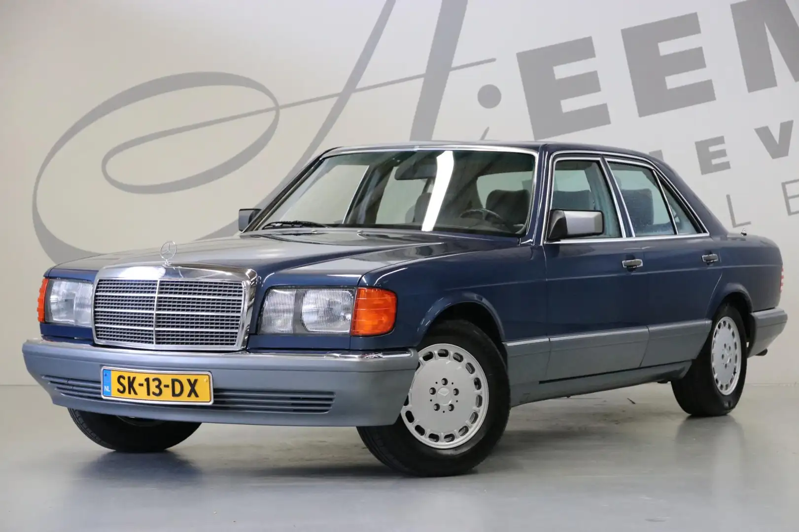 Mercedes-Benz S 260 SE/ W126/ Schuifdak/ NAP/ Origineel NL Albastru - 1