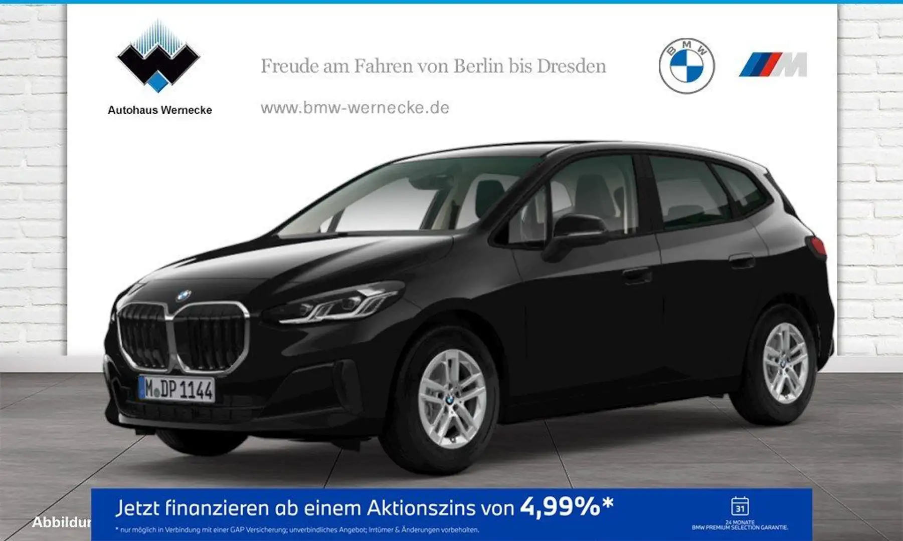 BMW 216 i Active Tourer DAB LED Komfortzg. Shz Schwarz - 1